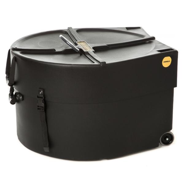 HNMB24 24" Marching Bass Drum Case with Wheels