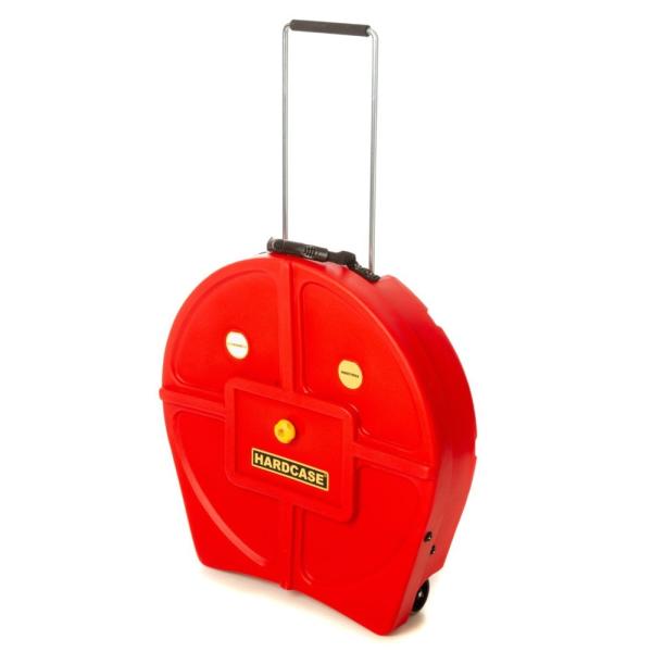シンバルケース 22インチ キャスター付 HARDCASE HNP9CYM22R 22" Red シンバル用ハードケース