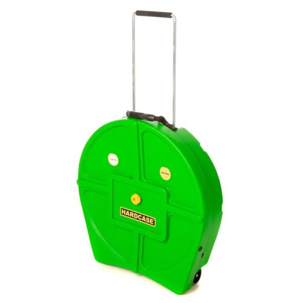 シンバルケース 22インチ キャスター付 HARDCASE HNP9CYM22LG 22" Light green シンバル用ハードケース