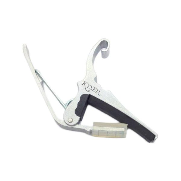 他サイト： カポタスト アコギ カイザー Kyser KG6S QUICK-CHANGE CAPO Silver カポ ギターの商品画像