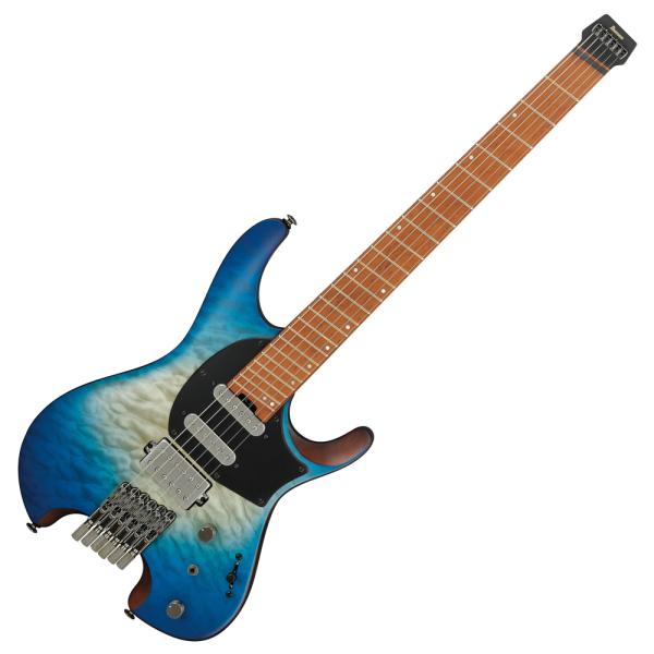 ギター Ibanez QX54QM Amazon.com: Ibanez QX54QM - Blue Sphere Burst Flat : Musical
