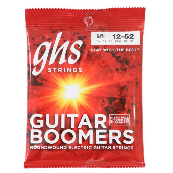 GHS GBH Boomers HEAVY 012-052 エレキギター弦1964年に発売されたBoomersは、今ではGHSの代表的なモデルであり、フラグシップモデルとなりました。「パワーストリング」と呼ばれるその力強いサウンドはあらゆる...
