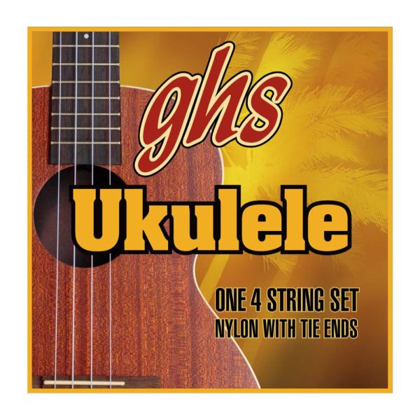 GHS H-100 Hawaiian Baritone Ukulele バリトン ナイロン ウクレレ弦※画像はサンプルです。詳細に関しては、商品説明をご確認ください。GHS ナイロン ウクレレ弦は、クラシックなナイロンの感触に「アロハ」スピ...