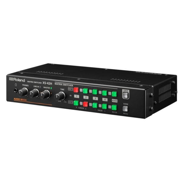 ビデオスイッチャー ローランド ROLAND XS-42H MATRIX SWITCHER 4入力2出力マルチフォーマットスイッチャー