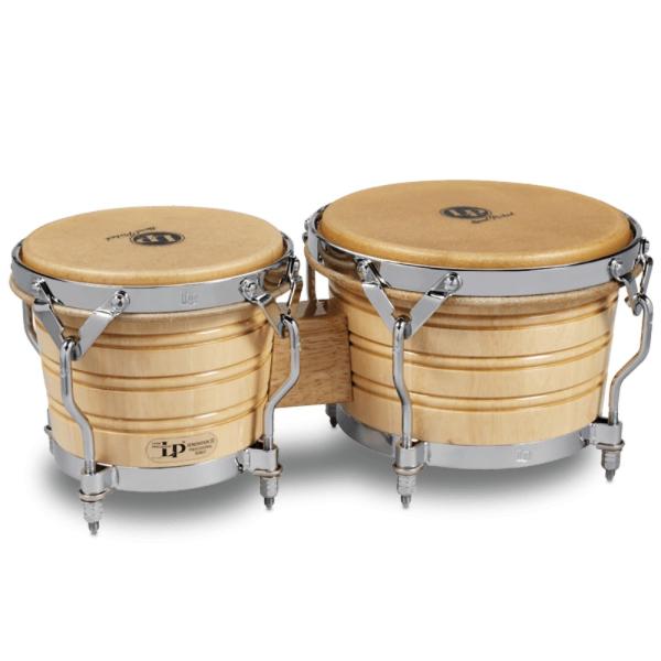 LP LP201A-3 Generation III Wood Bongos Chrome Hardware ボンゴ 楽器