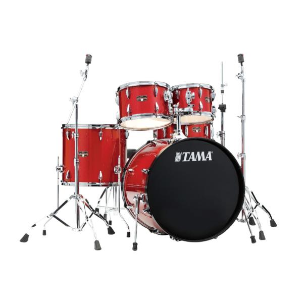 TAMA ドラムセット IMPERIALSTAR IP52H6-BRM シンバル無し 22"バスドラムセット タマ