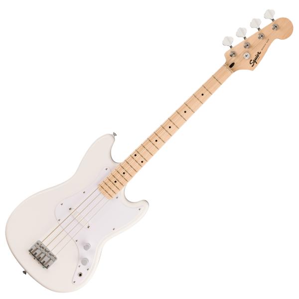Squier スクワイヤー スクワイア Sonic Bronco Bass MN AWT エレキベース  Squier Sonic Bronco Bass なら、時間を飛び越えるようなスピードで、どんな音楽でもすぐにベースを始めることができ...