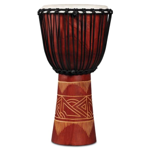 LP LP713LR WORLD BEAT WOOD ART LARGE DJEMBE RED ジャンベ : chuya