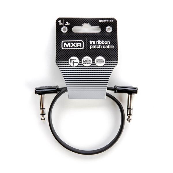 パッチケーブル 30cm LL MXR エムエックスアール DCISTR1RR ribbon patch cable TRS 1FT。世界基準的エフェクターブランド「MXR」がプロデュースするエフェクター専用パッチケーブル。エフェクターボー...