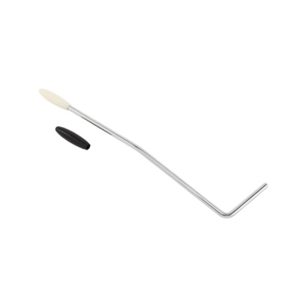 Fender フェンダー Player Jaguar/Jazzmaster Tremolo Arm w/BLK＆WHT KNOBS トレモロアームPlayer Series JaguarとJazzmaster用のクロムトレモロアームです。ブ...