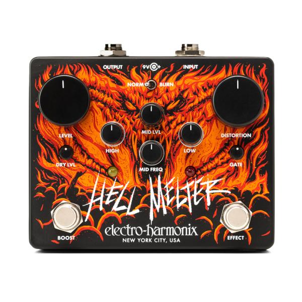 ELECTRO-HARMONIX Hell Melter Advanced Metal Distortion ディストーション ヘルメルター ギターエフェクター