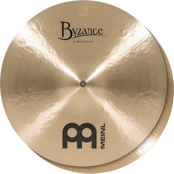MEINL マイネル B14MH-B Byzance Brilliant 14\” Hihats MEDIUM ハイハット トップ＆ボトム