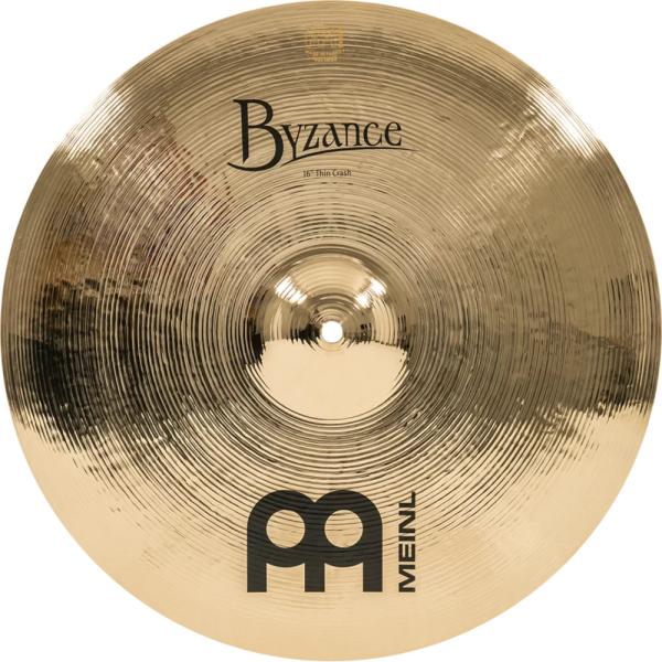 MEINL マイネル B16TC-B Byzance Brilliant 16\” Crash THIN クラッシュシンバル