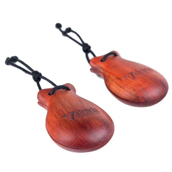 Valencia VZCA1 フラメンコカスタネットベーシックなリズムを刻む役割を持つローピッチと複雑なリズムを刻む役割を持つハイピッチをセットにしたフラメンコカスタネットです。一般的なカスタネットは紐で中指に結んで手のひらに置き、もう片方...