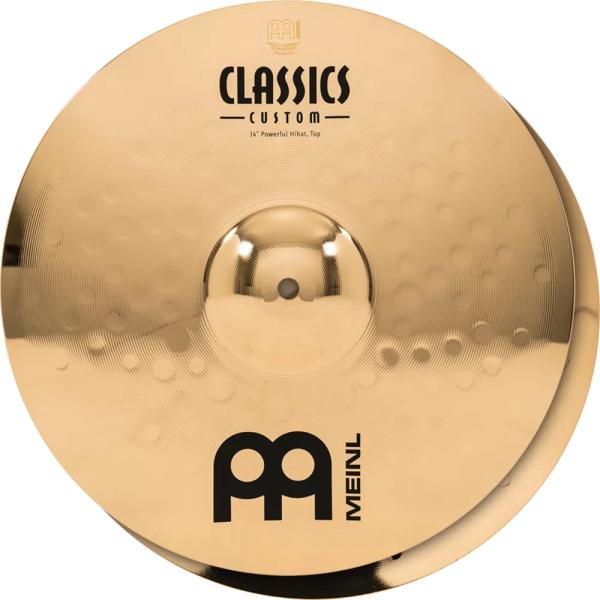 MEINL マイネル CC14PH-B  Classics Custom Brilliant 14\” POWERFUL Hihat ハイハット ペア
