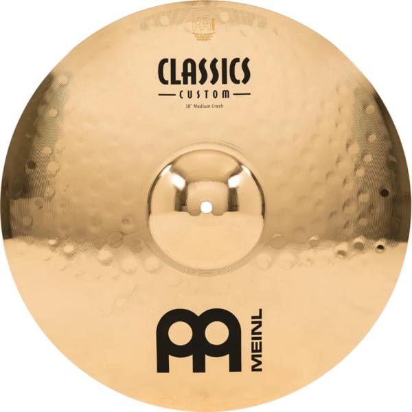 MEINL マイネル CC18MC-B Classics Custom Brilliant 18\” MEDIUM Crash クラッシュシンバル