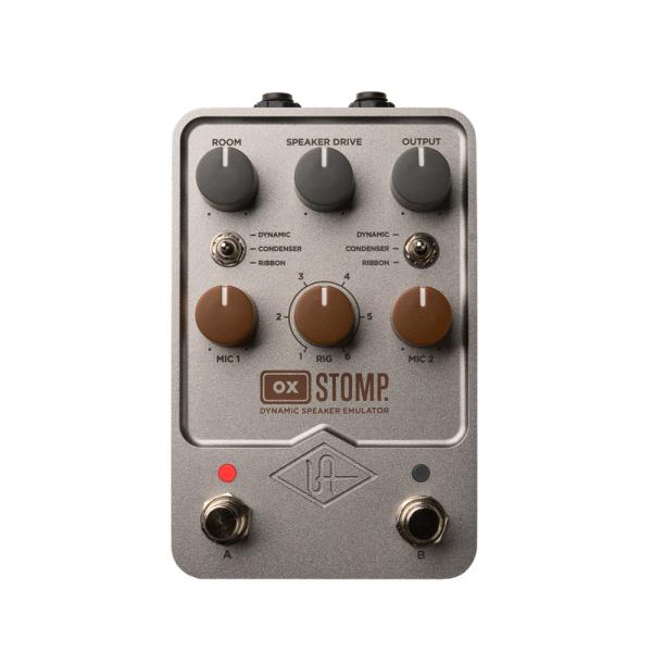 Universal Audio ユニバーサルオーディオ UAFX OX Stomp Dynamic Speaker Emulator スピーカーエミュレーター  アンプシミュレーター