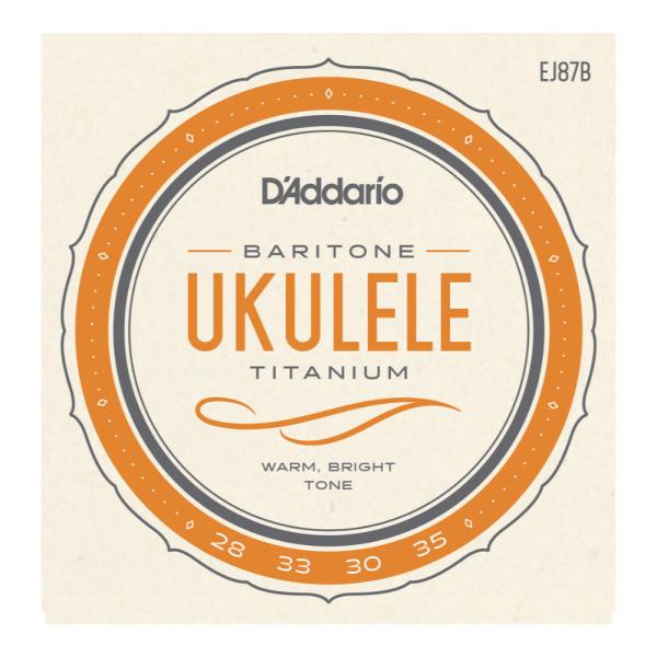 D'Addario ウクレレ弦 バリトン ダダリオ EJ87B Titanium Ukulele Baritone バリトンウクレレ弦  D'Addario ダダリオ EJ87B Titanium Ukulele Baritone バリトン...