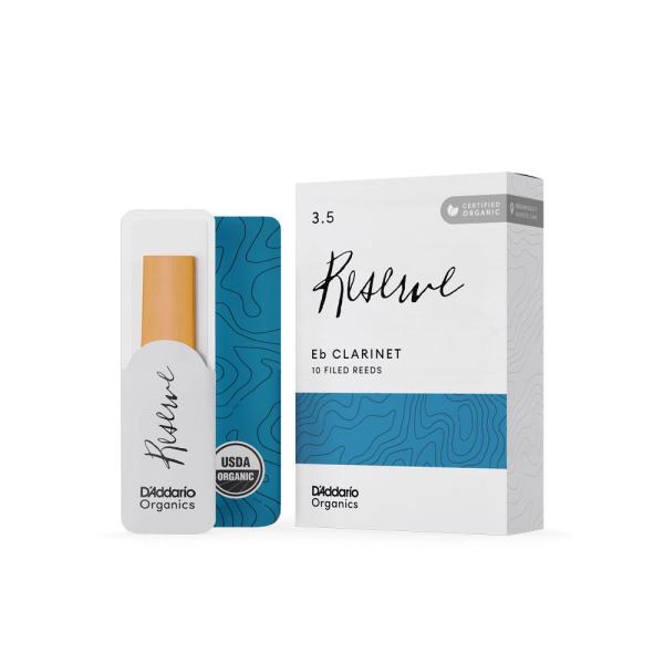 D'Addario Woodwinds ダダリオ ウッドウィンズ E♭クラリネット リード 10枚入り 硬さ：3.5 ダダリオ オーガニックス レゼルヴ ※商品の性質上、商品の返品・交換はお受け出来ません。 ※旧品番とリード自体には変更はあ...