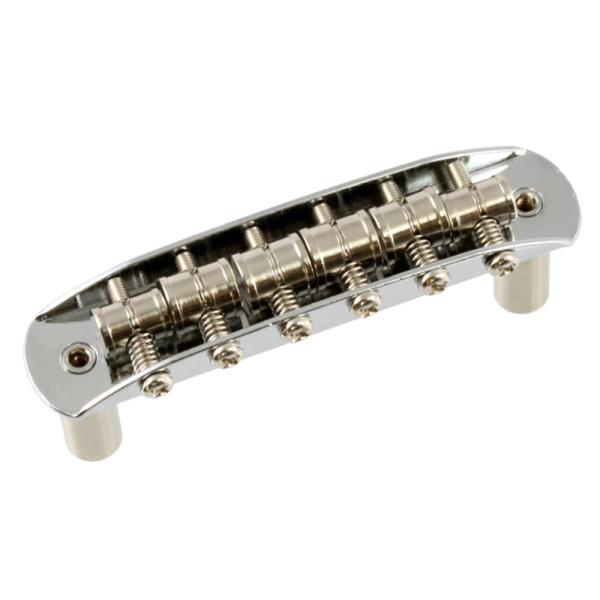 オールパーツ ギター ブリッジ SB-0223-010 Chrome Bridge For