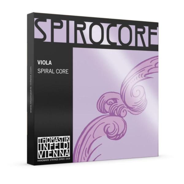 Thomastik Infeld Spirocore S20 G線 クロムスチール ビオラ弦  ※商品画像はサンプルになります。詳しくは商品説明をご参照下さい。  スピロコア  伸縮性に優れバランスのとれた音色。 反応がよく様々な奏法にも対...