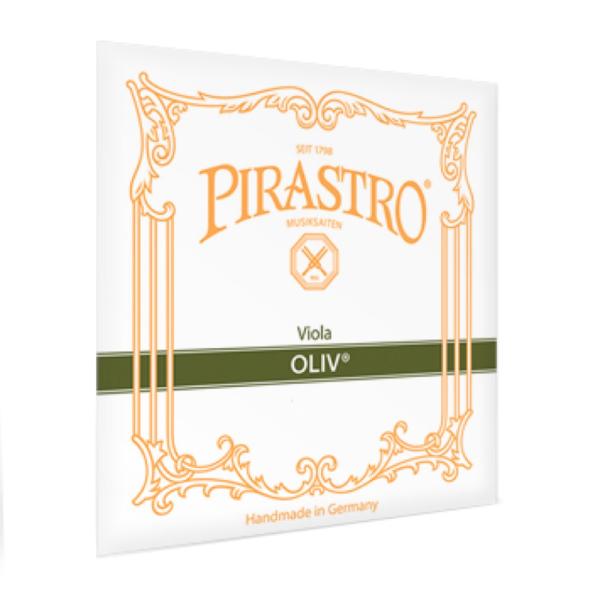 PIRASTRO ピラストロ ビオラ弦 Oliv 2213 オリーブ G線 ガット/ゴールドシルバー  ※商品画像はサンプルになります。詳しくは商品説明をご参照下さい。  ・細かく巻かれて磨かれた手作りのガット弦 ・輝かしい音 ・幅広いサウ...