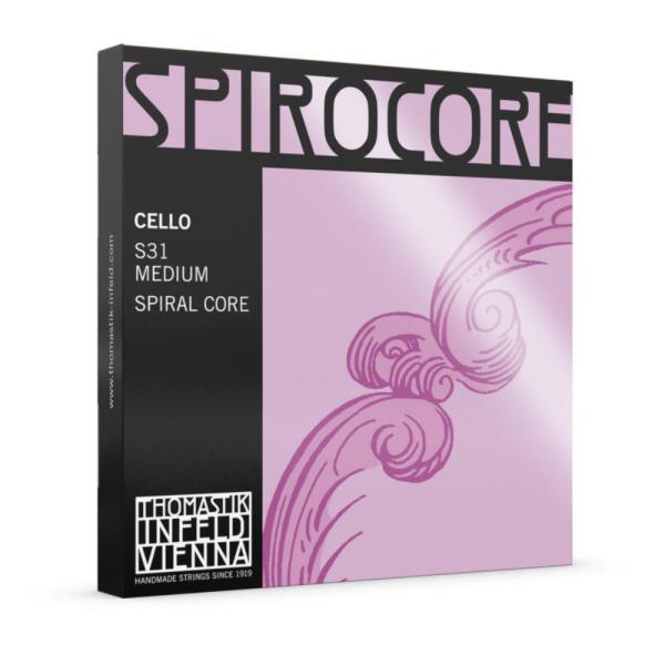 Thomastik Infeld Spirocore S33 C線 タングステン チェロ弦  ※商品画像はサンプルになります。詳しくは商品説明をご参照下さい。  スピロコア  音量があり明るい音色。 G・C 線は音に安定性がり、幅広く使用さ...
