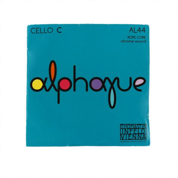 Thomastik Infeld Alphayue AL44 アルファイユ C線 クロム チェロ弦  アルファイユ   音に幅があり暖かな音色。  C線 クロム 4/4サイズ用