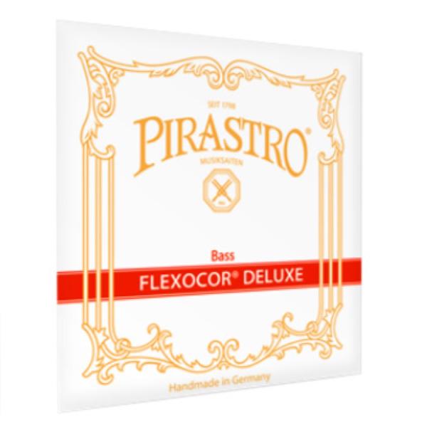 PIRASTRO ピラストロ コントラバス弦 Flexocor Deluxe フレクソコアデラックス 340420 E線 スチール/クロム  ※商品画像はサンプルになります。詳しくは商品説明をご参照下さい。  ・音量があり様々な音色に変幻自...