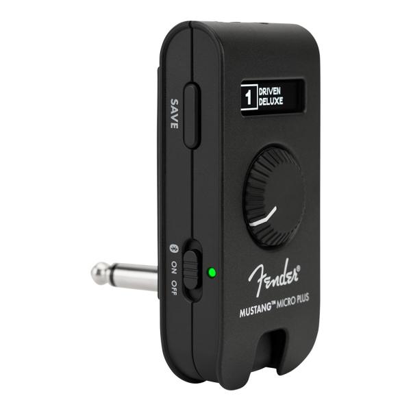 Fender フェンダー Mustang Micro Plus ヘッドホンアンプ ギターアンプ ベースアンプ  Mustang Micro Plusは、プレイヤーが愛するMustang Microに新たな機能とサウンドを搭載し、さらなる進化...