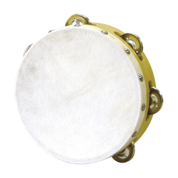 ゼンオン 全音 ZTB-7 タンバリン 直径 約17.8cm  ※商品画像はサンプル画像です。打面には本皮を使用しております。その性質上、打面の色合いや斑点など、個体差がございますので、予めご了承ください。  幼稚園、保育園、小学校の合奏な...