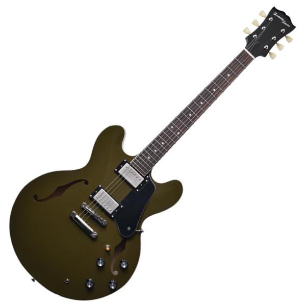 セミアコ　ギター　Seventy Seven おまけ付き！ SeventySeven Guitars セブンティセブンギターズ EXRUBATO-STD-JT OLG