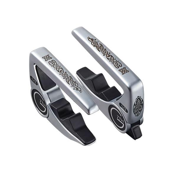 カポ カポタスト G7th G7TH PERFORMANCE 3 ART CAPO Silver Celtic ギター用カポタスト。  ケルト音楽は何世紀にもわたってさまざまな楽器で演奏され、今日でも世界中のミュージシャンに影響を与え続けて...