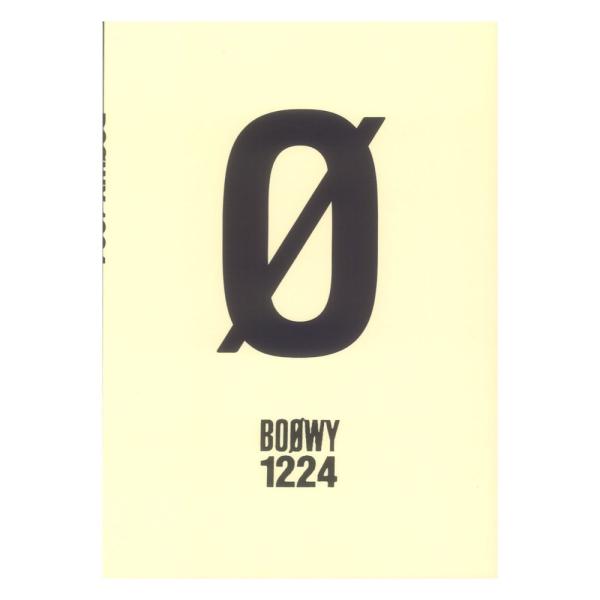 (楽譜・書籍) BOOWY/1224【アウトレット】