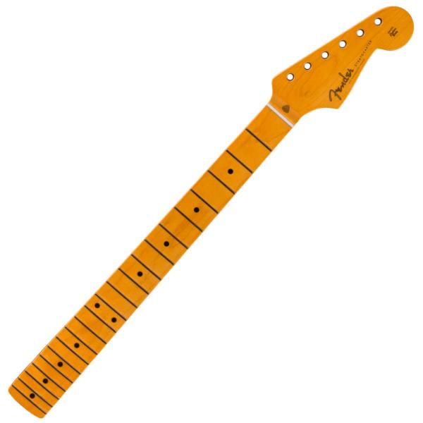 初心者 ビギナー エレキギター ストラトキャスター 杢目 木目 ゴールドパーツ Fender フェンダー American Vintage II 1957 Stratocaster Neck