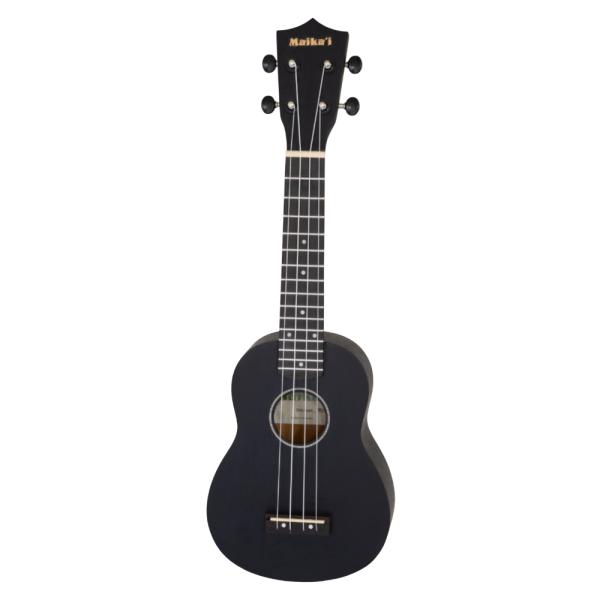 Maika’i マイカイ MKU-1 SBK シースルーブラック ソプラノウクレレ ソフトケース付  チューニングがしやすく、安定性の高いギアペグを採用したソプラノウクレレです。 ソフトケース付属。  Body：Falcata Neck：N...