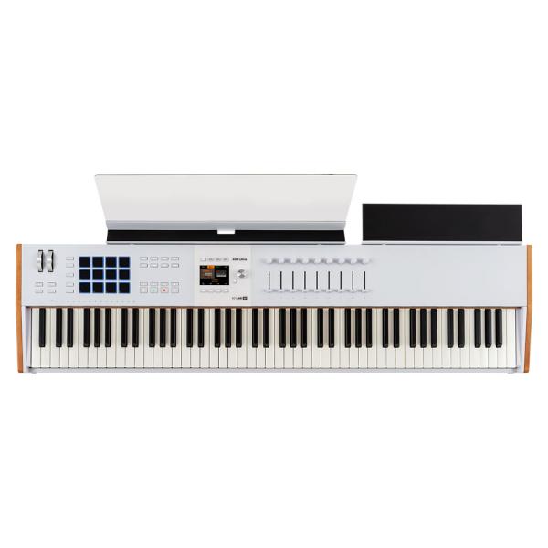 USB MIDIキーボード コントローラー ARTURIA KeyLab mk3 88 WH アートリア キーラボ 88鍵盤 ホワイト バンドルソフト付き