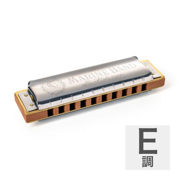 ※商品の性格上、不良品以外の返品および交換はお受け出来ません。お間違いの無いようご確認の上、ご注文頂けますようお願いいたします。  HOHNER ホーナー Marine Band 1896/20P E 10ホールハーモニカ ブルースハープ ...