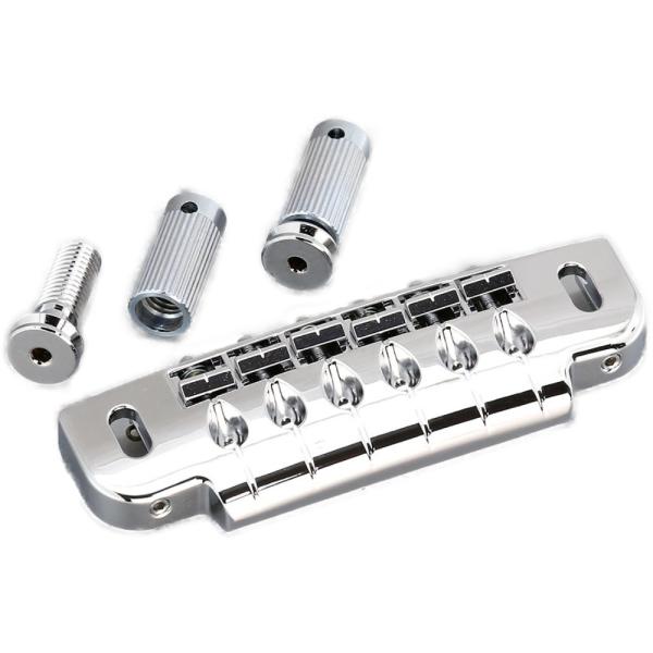ゴトー GOTOH 510UB-C ギター用ブリッジ クローム  ※ギターパーツの取り扱いには、相応の技術と知識が必要になります。自己責任にて、取り扱い可能な方のみ、ご検討下さい。個人的に取り付け時に起った、楽器及びパーツの破損・損傷等につ...