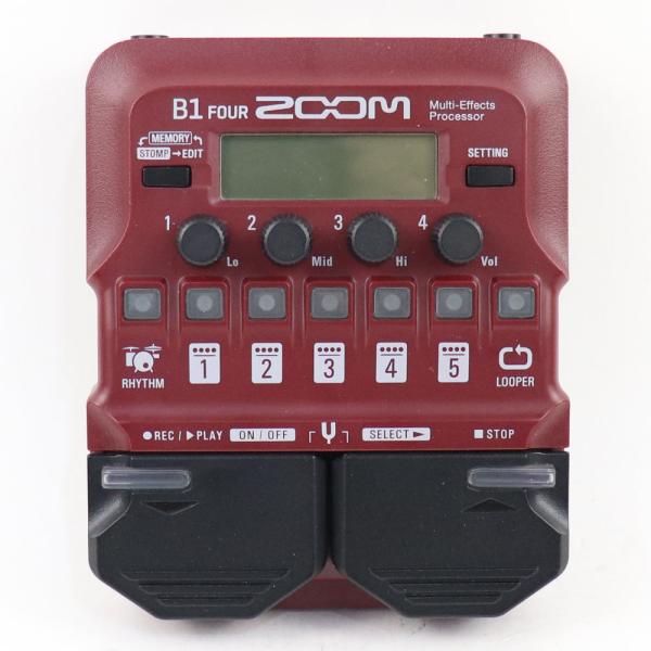 ズーム(楽器) 【中古】 ベースマルチエフェクター ZOOM B1 FOUR