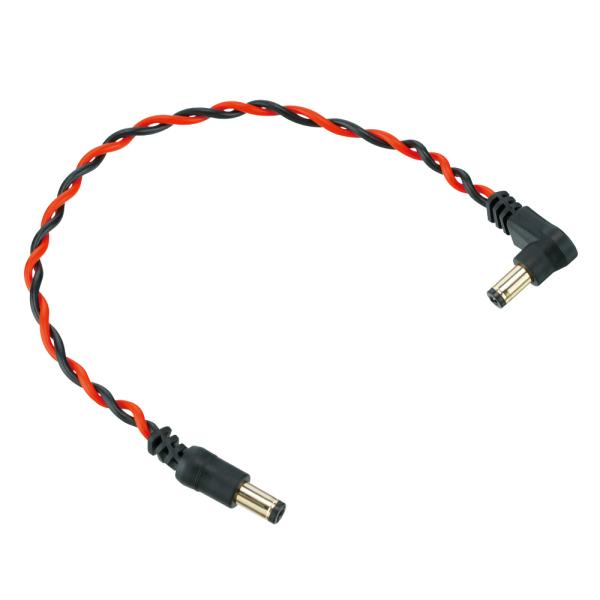 IBANEZ アイバニーズ DCT08-BNR Twisted-pair DC Cable 20cm DCケーブル  導電性に優れ、信号伝送に最適な AWG18 OFCコア導体を採用。 24K金メッキ・スリーブとセンターピンが導電性をさらに...