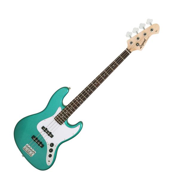 LEGEND レジェンド LJB-Z GLGR エレキベース  スタンダードなスペックに加え、豊富なカラーバリエーションが魅力のレジェンドLJBシリーズ。 エントリーユーザにもお勧めです。  【仕様】 ・Body：Basswood ・Nec...