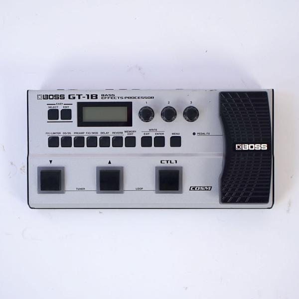 【中古】 ベース用マルチエフェクター BOSS GT-1B ボス ベースマルチエフェクター  BOSS GT-1B の中古品です。  使用感のあるコンディションです。 商品内容：本体のみ  小傷、塗装剥がれがあり。 現在の所、ガリもなく動作...