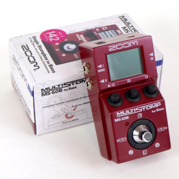中古】 ベース用 マルチエフェクター ZOOM MultiStomp MS-60B