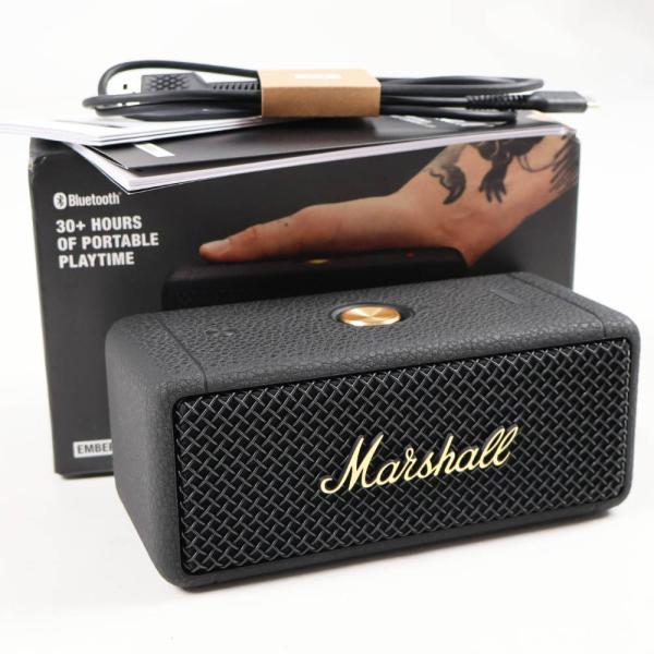 【正規品】Marshall EMBERTON Ⅱワイヤレススピーカー美品 楽天市場】Marshall 公式ストア EMBERTON 2 BLACK & STEEL