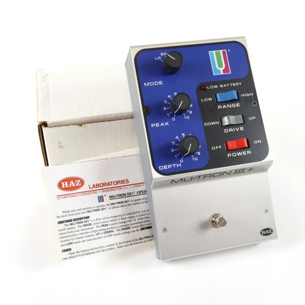 中古 エンベロープフィルター エフェクター HAZ MU-TRON III+ ミュー