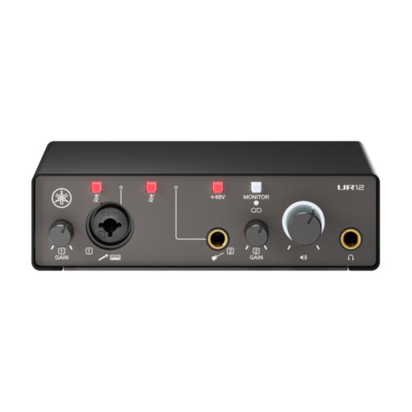 YAMAHA ヤマハ UR12MK3 B USBオーディオインターフェース ブラック  軽量でコンパクトなボディにシンプルな入出力とハイクオリティな機能を搭載。自宅でもモバイルでも録音や制作、ストリーミングに最適なオーディオI/O。  モバ...