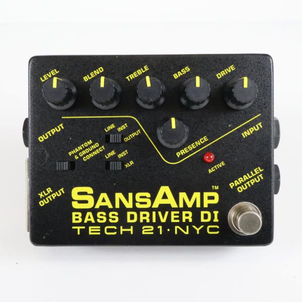 中古 サンズアンプ ベースドライバーDI TECH21 SansAmp BASS DRIVER DI