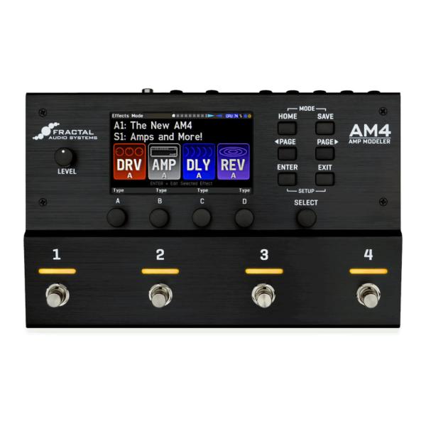 Fractal Audio Systems フラクタルオーディオシステムズ AM4 アンプモデリング マルチエフェクター  Fractal Audio Systems が誇る世界最高峰のアンプモデリング・テクノロジーをコンパクトなフロアユニ...