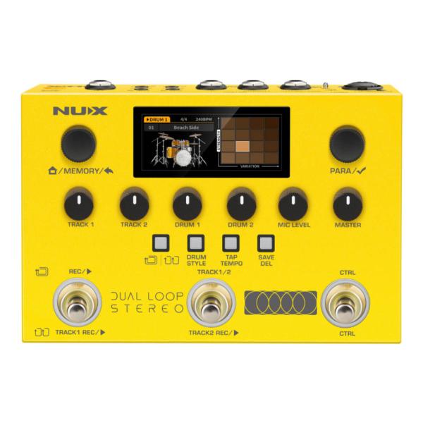 NUX ニューエックス Dual Loop Stereo デュアルトラックループペダル ルーパー ギターエフェクター